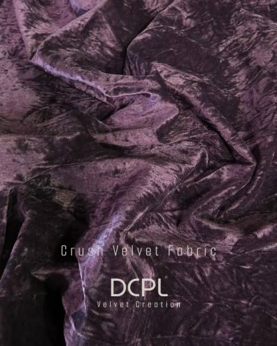 Crush Velvet Fabric | Premium Quality | Sofa, Cushion Covers, Gowns | GSM 200–280 | 58” Manufacturers in Karnataka